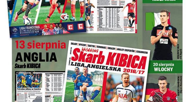 Pięć „Skarbów Kibica” o ligach zagranicznych z „Przeglądem Sportowym”