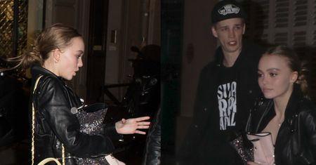 Lily-Rose Depp w Paryżu z chłopakiem i Carą Delevingne (ZDJĘCIA)