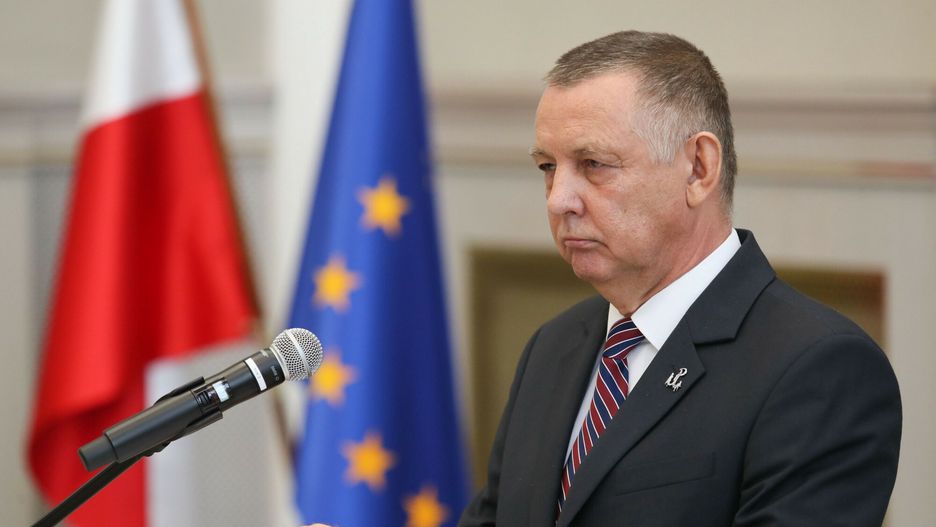 Prezes NIK o wniosku prokuratury o uchylenie mu immunitetuFot. Piotr Molecki/East News, Warszawa, 18.10.2021. Konferencja prasowa szefa Najwyzszej Izby Kontroli Mariana Banasia dotyczaca postepowania w sprawie, w ktorej prokuratura zlozyla wniosek o uchylenie mu immunitetu.
N/z: Marian BanasPiotr Molecki