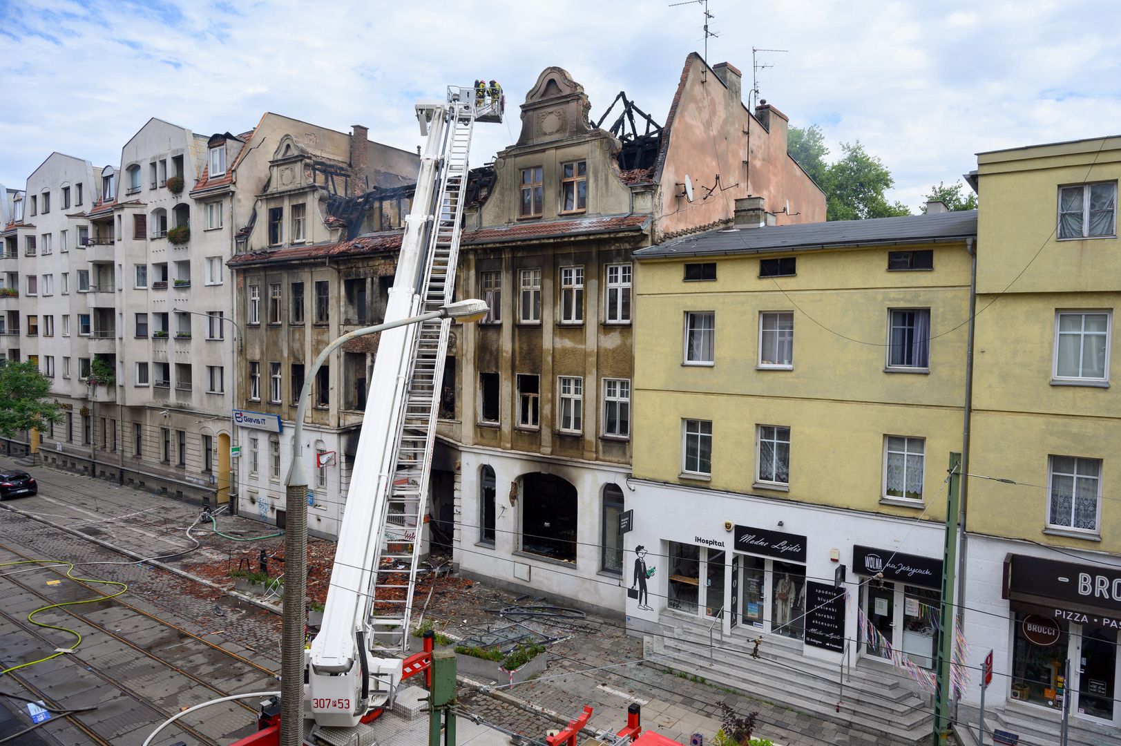 Pożar poznańskiej kamienicy. "Rodzice nie mają nic"