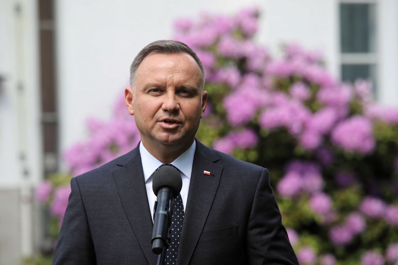 Prezydent Andrzej Duda po szczepieniu. "Wracamy do kina"