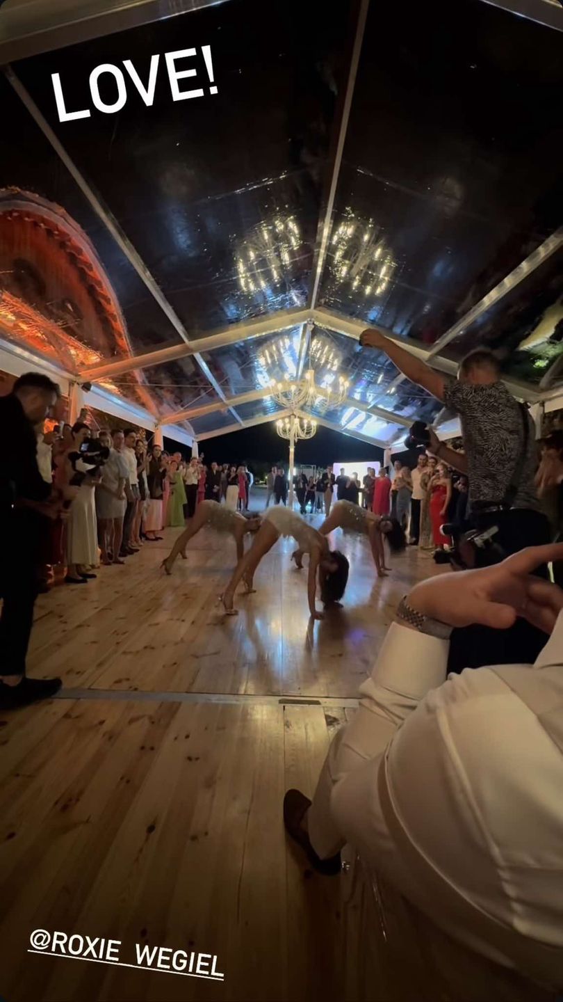 Dzikie taniec Roksany Węgiel specjalnie dla Kevina Mgleja