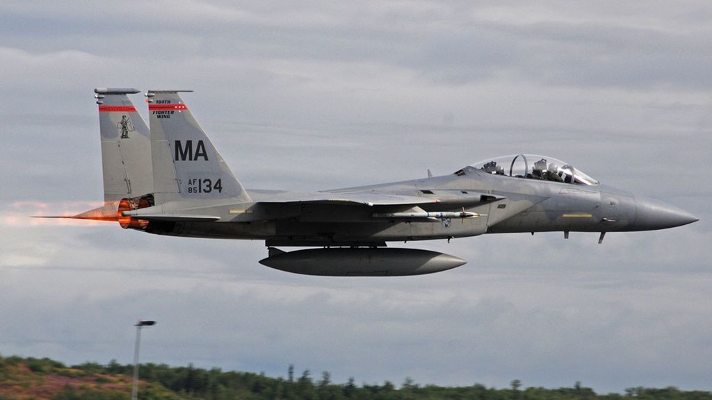 Myśliwiec F-15D Eagle