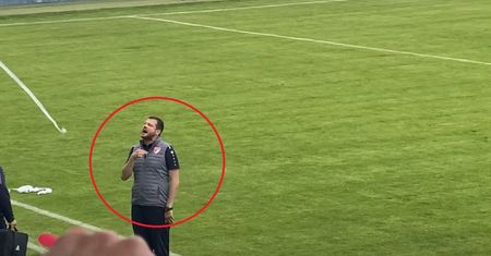 Trener aż się przeżegnał. Kibice nie mogli mu wybaczyć jednego słowa