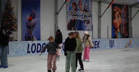 Tak bawili się włocławianie na otwarciu lodowiska