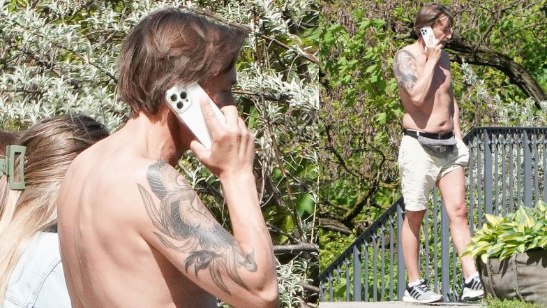 Paul Montana zdjął koszulkę w restauracji