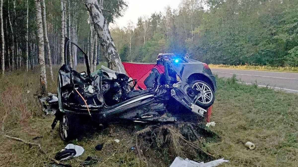 Śmiertelny wypadek z udziałem audi