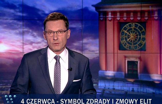 Krzysztof Ziemiec krytykowany za „pasek” w „Wiadomościach” o zdradzie i zmowie 4 czerwca. Olechowski: to bezmyślny hejt