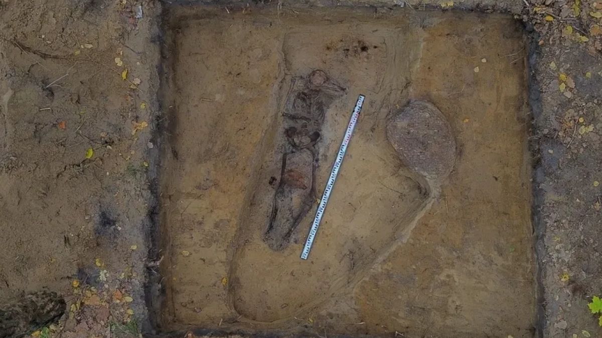 Odkrycia dokonano podczas prac ekshumacyjnych