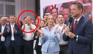 Tusk w cieniu. Trzaskowski nawet o nim wspomniał