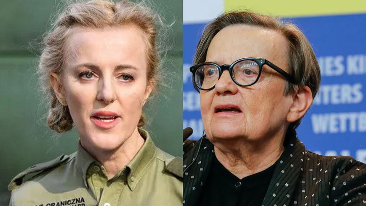 Rzeczniczka Straży Granicznej Anna Michalska skomentowała film Agnieszki Holland