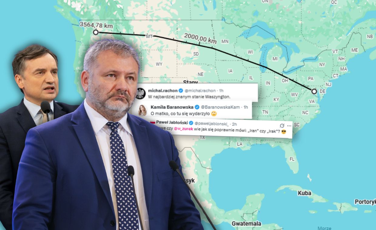 Minister pomylił Waszyngtony. Sieć się śmieje