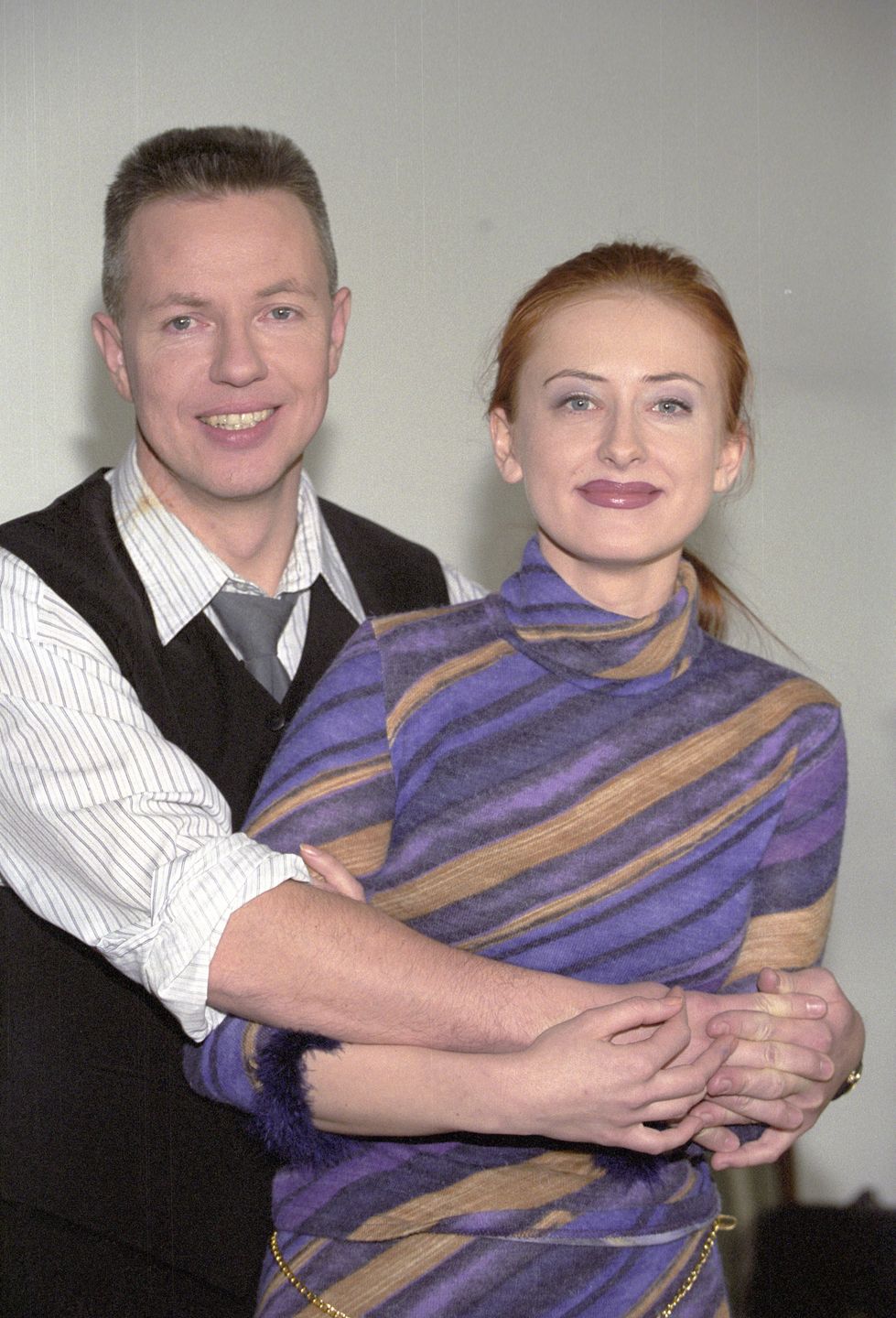 Sybilla Rostek na planie "Adama i Ewy"