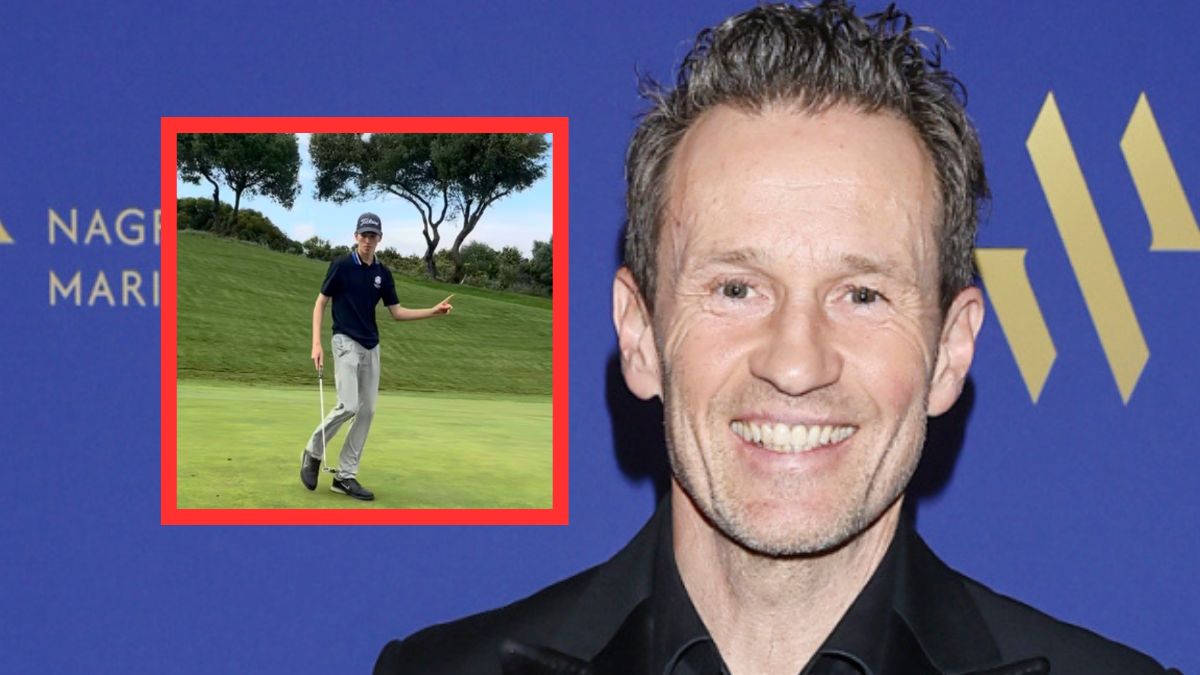 Mariusz Czerkawski pokazał syna.