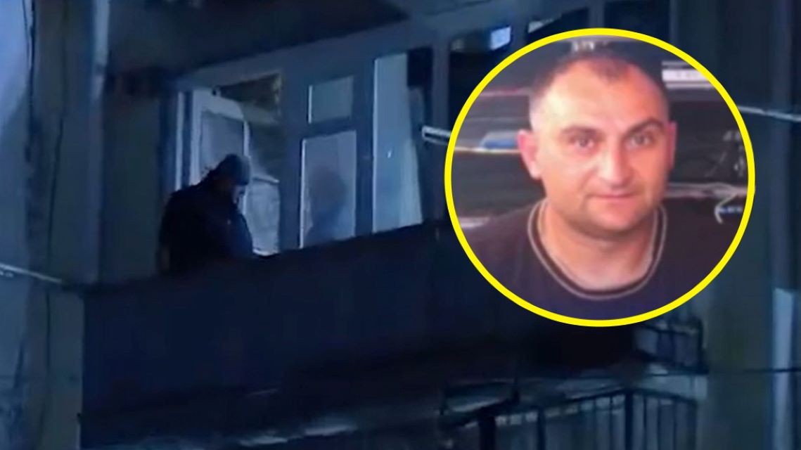 Były żołnierz otworzył ogień z balkonu swojego mieszkania 