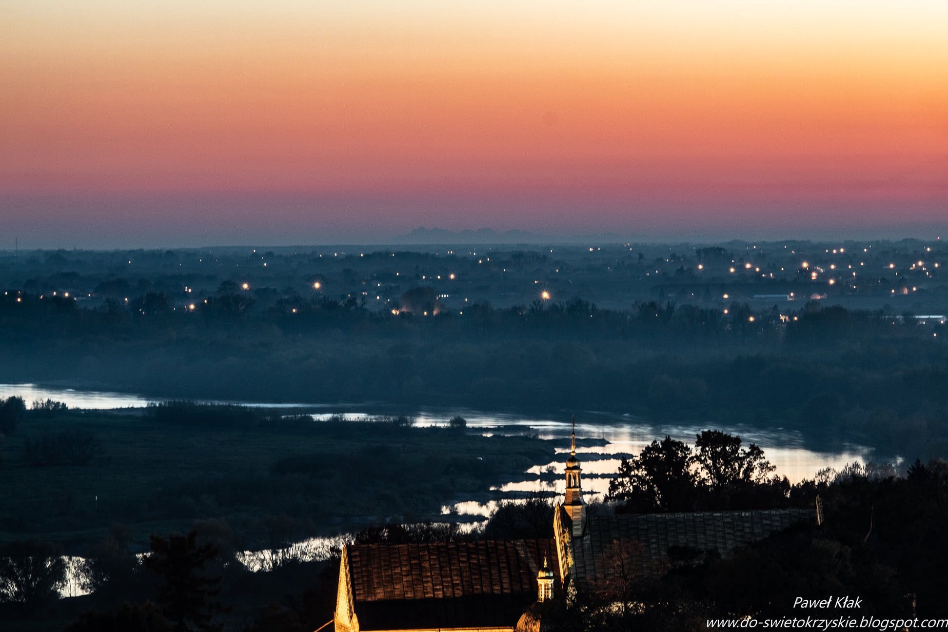 Fotografia Tatr ze Starego Miasta w Sandomierzu robi wrażenie nie tylko na profesjonalistach
