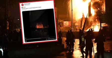 Atak na szpital w Gazie. W sieci przerażające wideo