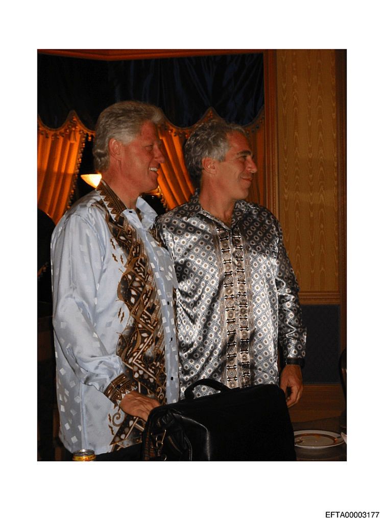 Bill Clinton i Jeffrey Epstein