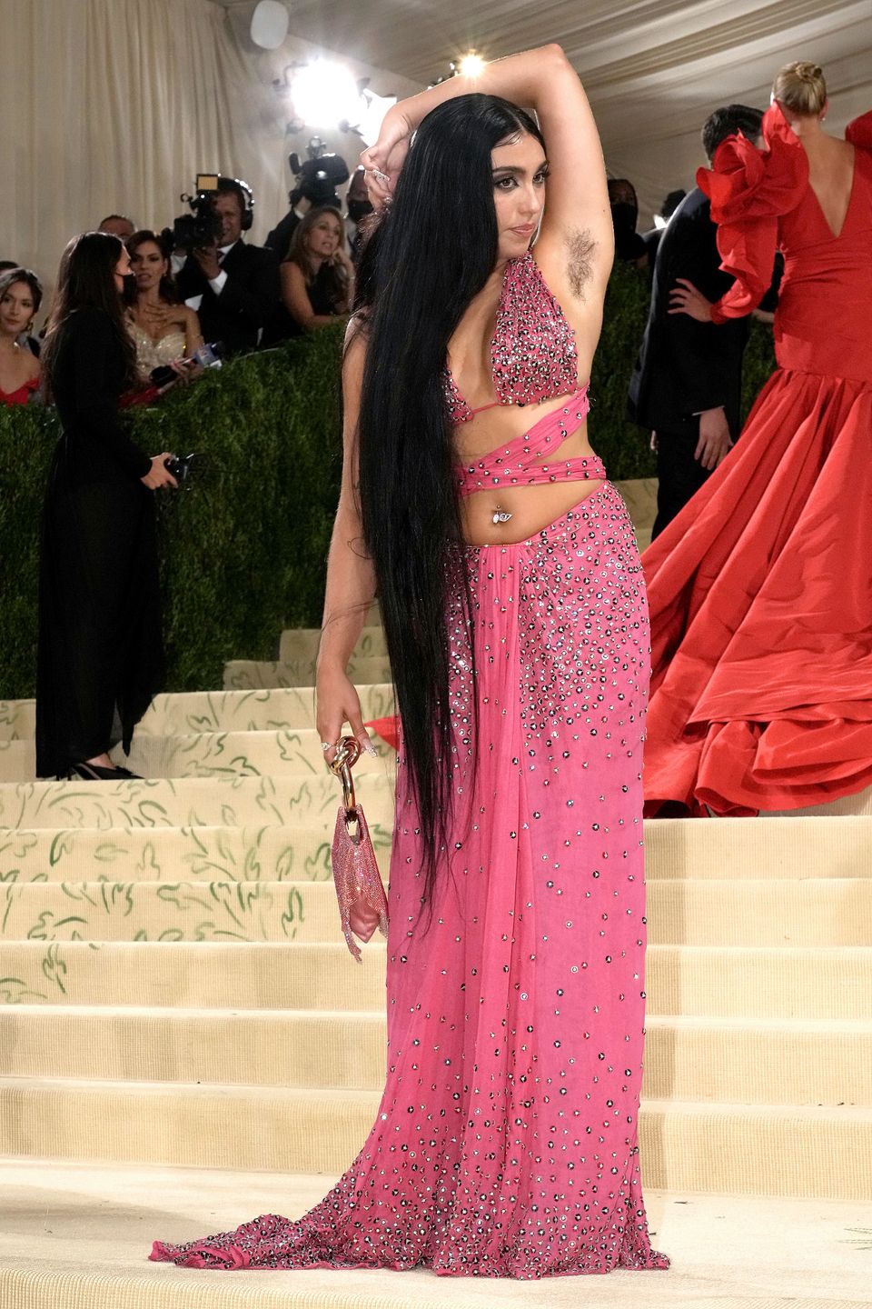 Lourdes Leon pozuje w bieliźnie Rihanny