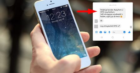 Dziwna wiadomość w Messengerze. Uwaga na "SMS z kodem"