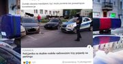 Ale urwała! Policjantka z Białegostoku dostała mandat za to, co wyprawiała na parkingu