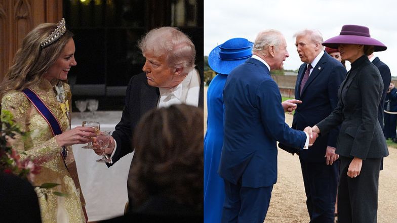 Kulisy spotkania Trumpów z Rodziną Królewską