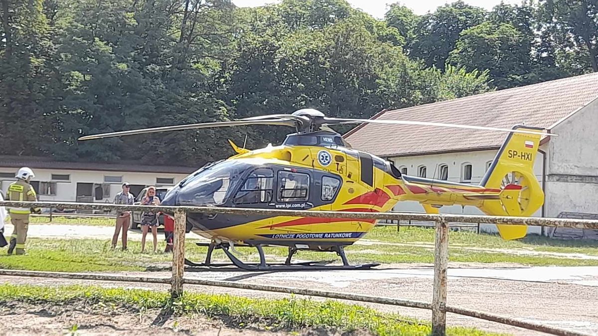 Wypadek w trakcie zawodów