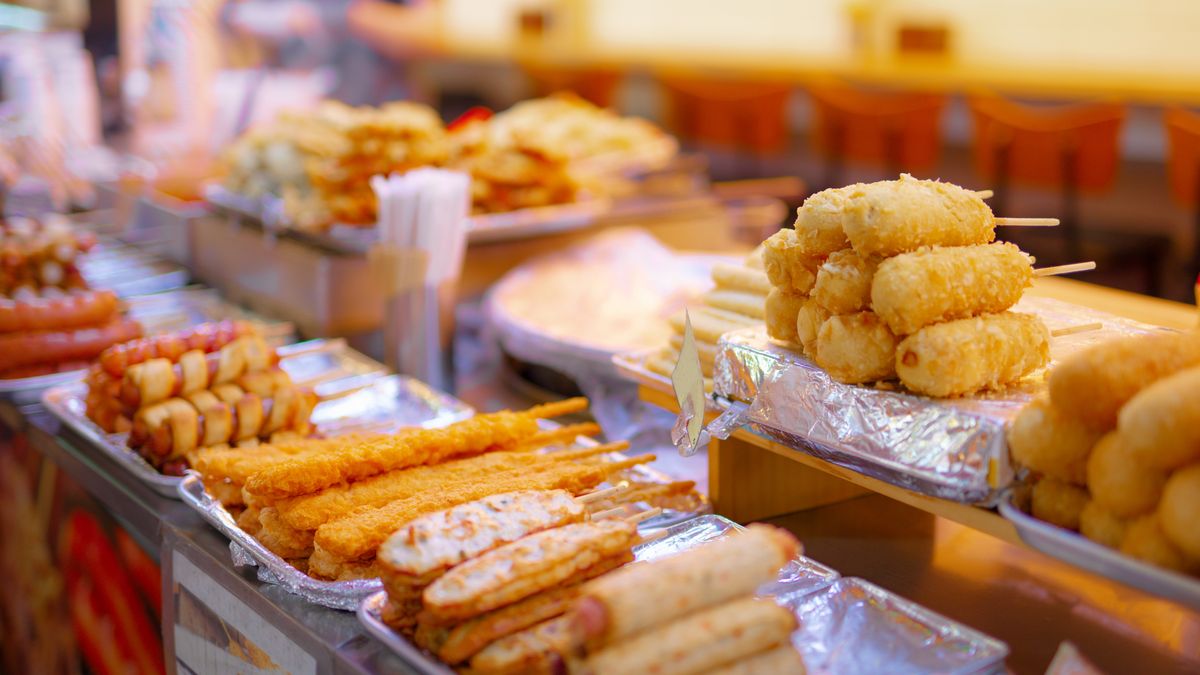 Koreański street food