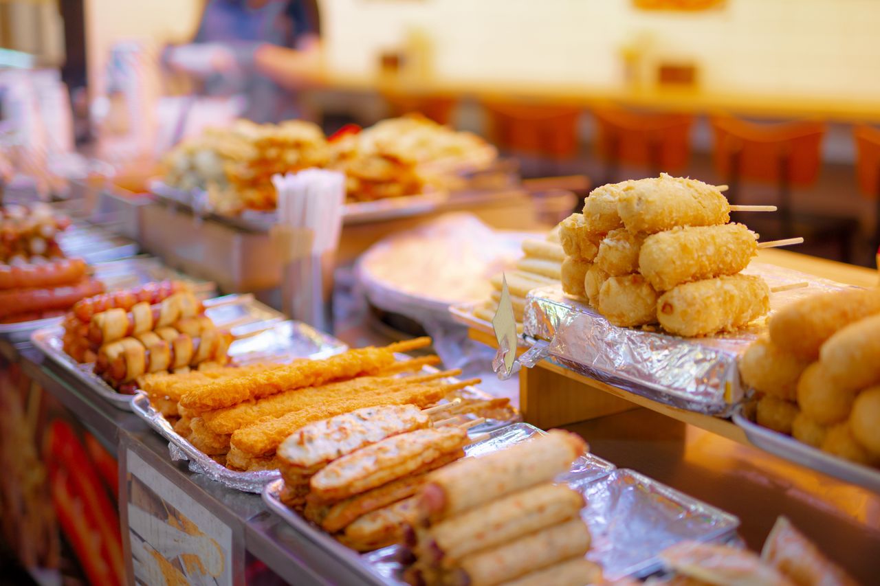 Koreański street food