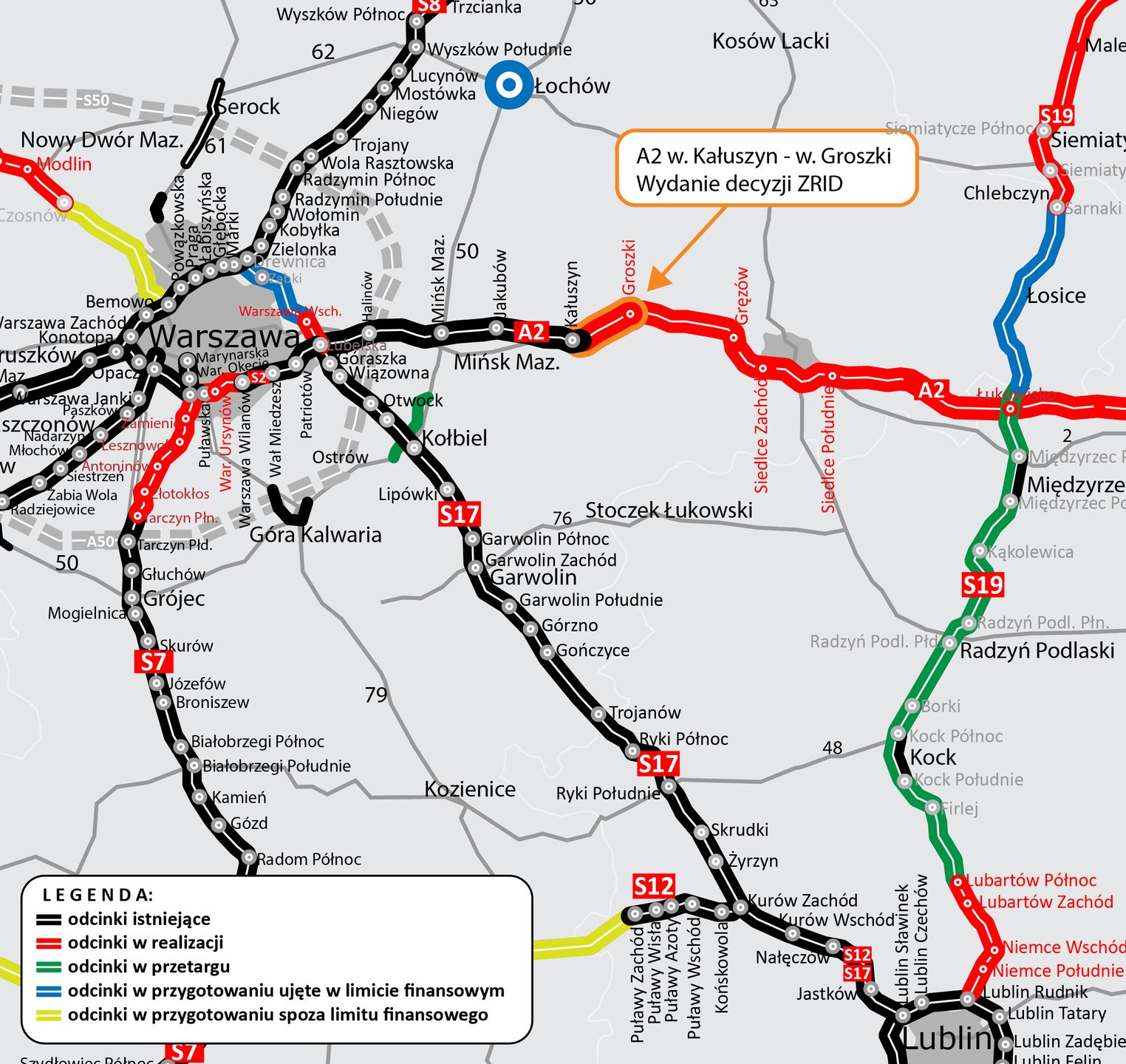 Mapa planowanej inwestycji