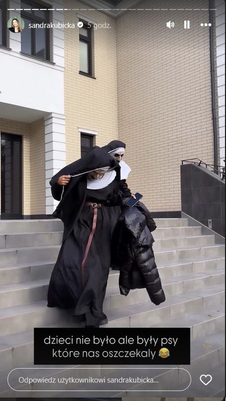 Sandra Kubicka pokazała przebranie na Halloween 