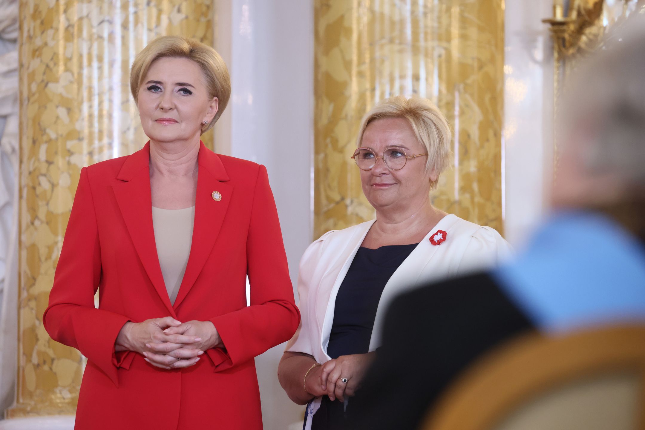 Agata Kornhauser-Duda, Gra�yna Ignaczak-Bandych
Leszek Szyma�ski
3 maja, obchody, odznaczenia pa�stwowe, polityk, polityka, rocznica, uchwalenia, wr�czenie odznacze�, wr�czenie order�w, Zamek Kr�lewski, 233, obchody 233. rocznicy uchwalenia Konstytucji 3 Maja