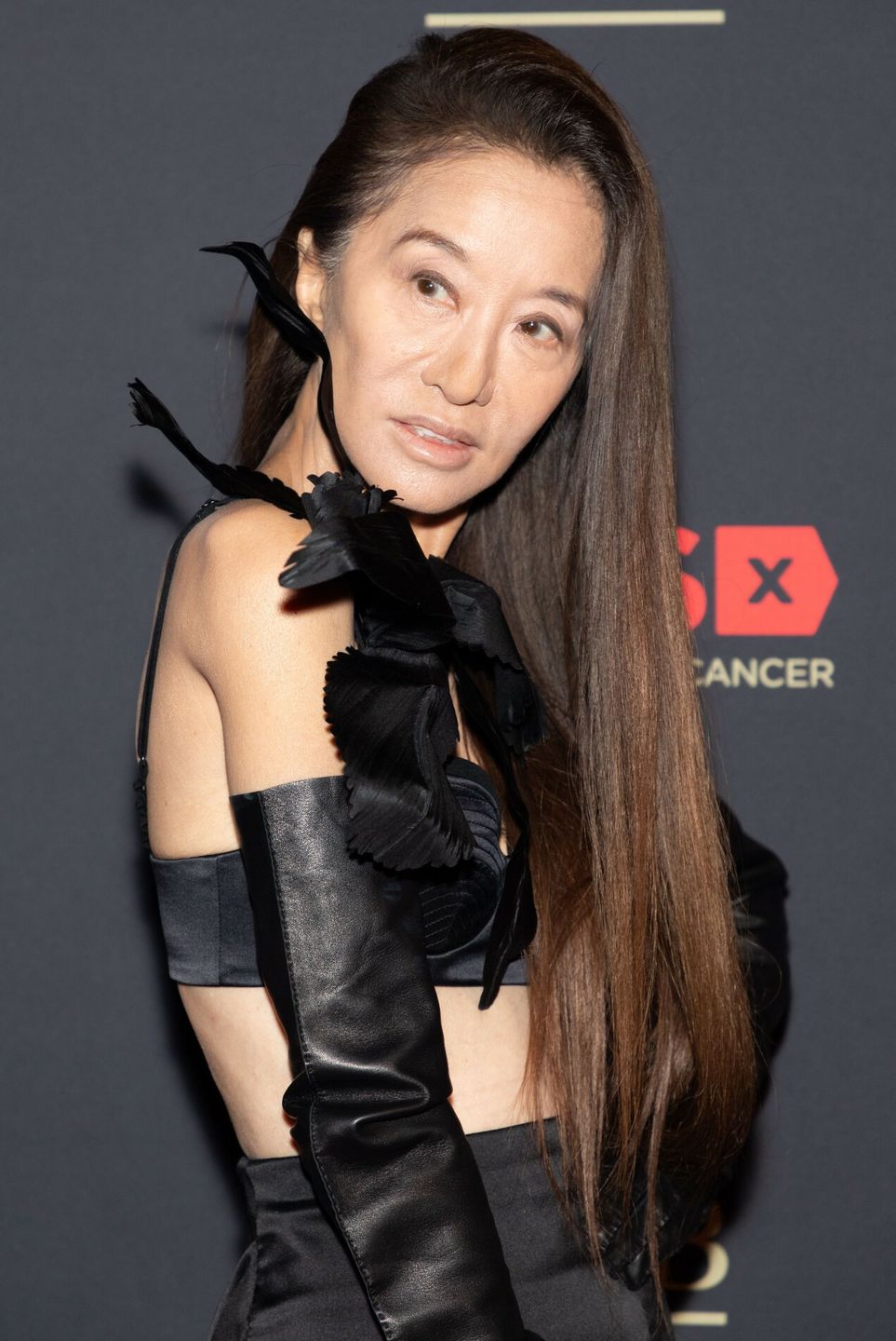 74-letnia Vera Wang pozuje na czerwonym dywanie