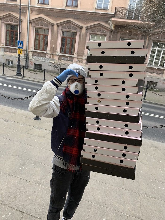 jedzenie pizza z dowozem do domu c!ao lublin