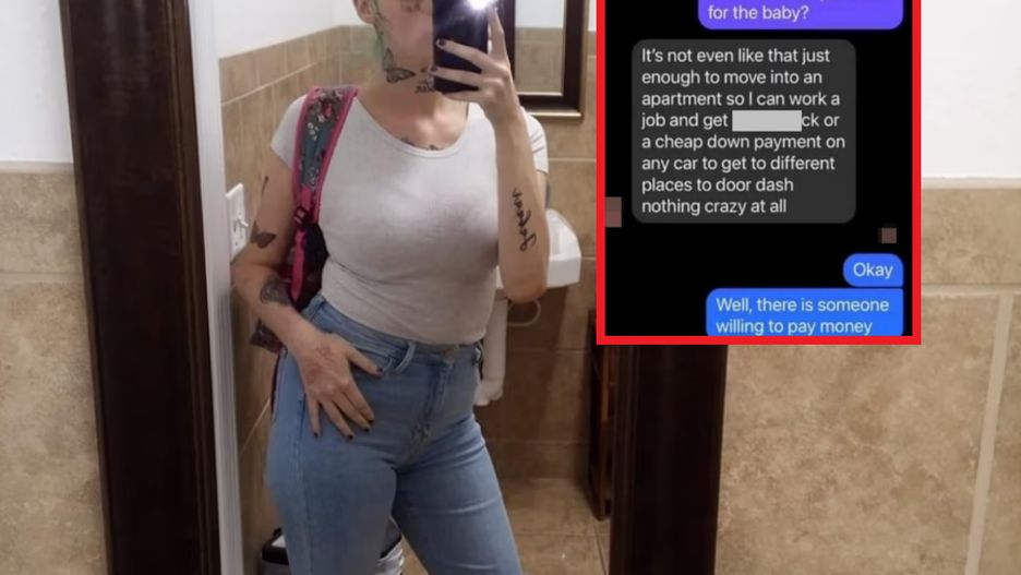 21-latka skontaktowała się z siedmioma różnymi osobami na temat adopcji swojego dziecka