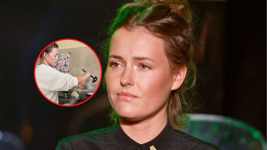 Olga Frycz skrytykowana za obiad, który podała dzieciom.