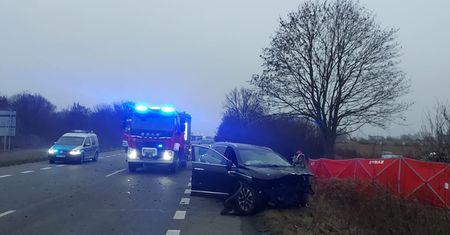 Tragicznym wypadek w Lubuskiem. Nie żyje jedna osoba