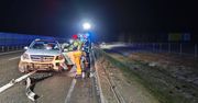 Grudziądz: Na A1 zderzyły się trzy samochody. Jedna osoba ranna