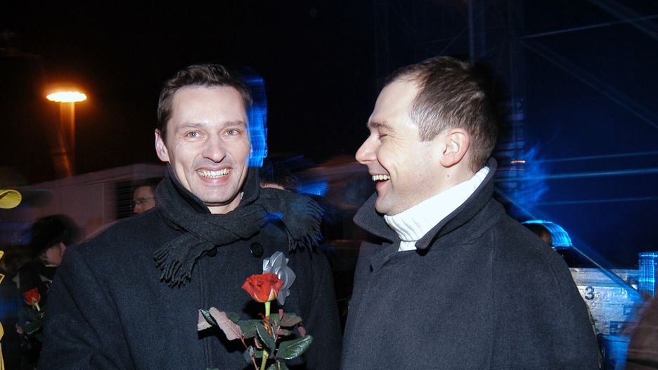 Krzysztof Ziemiec i Jarosław Kulczycki w 2005 r.