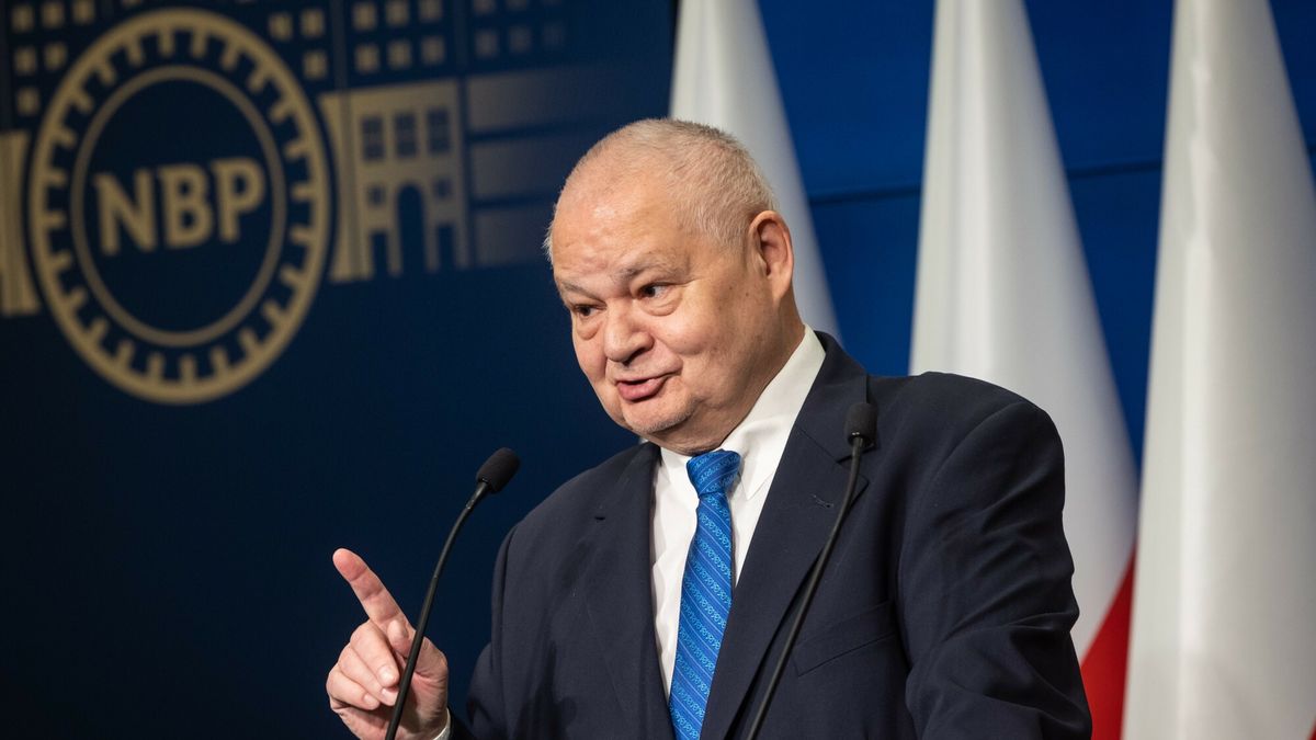 Prezes NBP Adam Glapiński