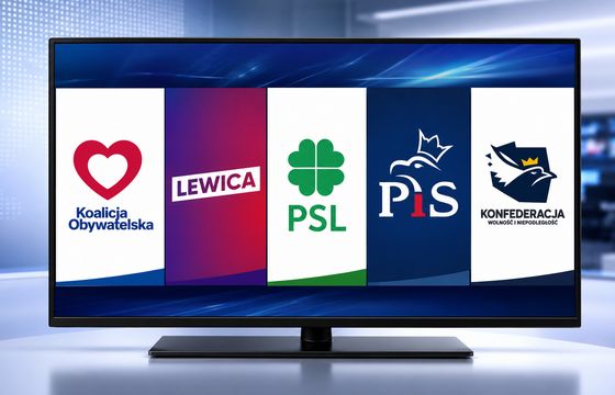 KRRiT: w mediach publicznych dwie trzecie czasu dla partii rządzących. W TVP aż 74 proc.