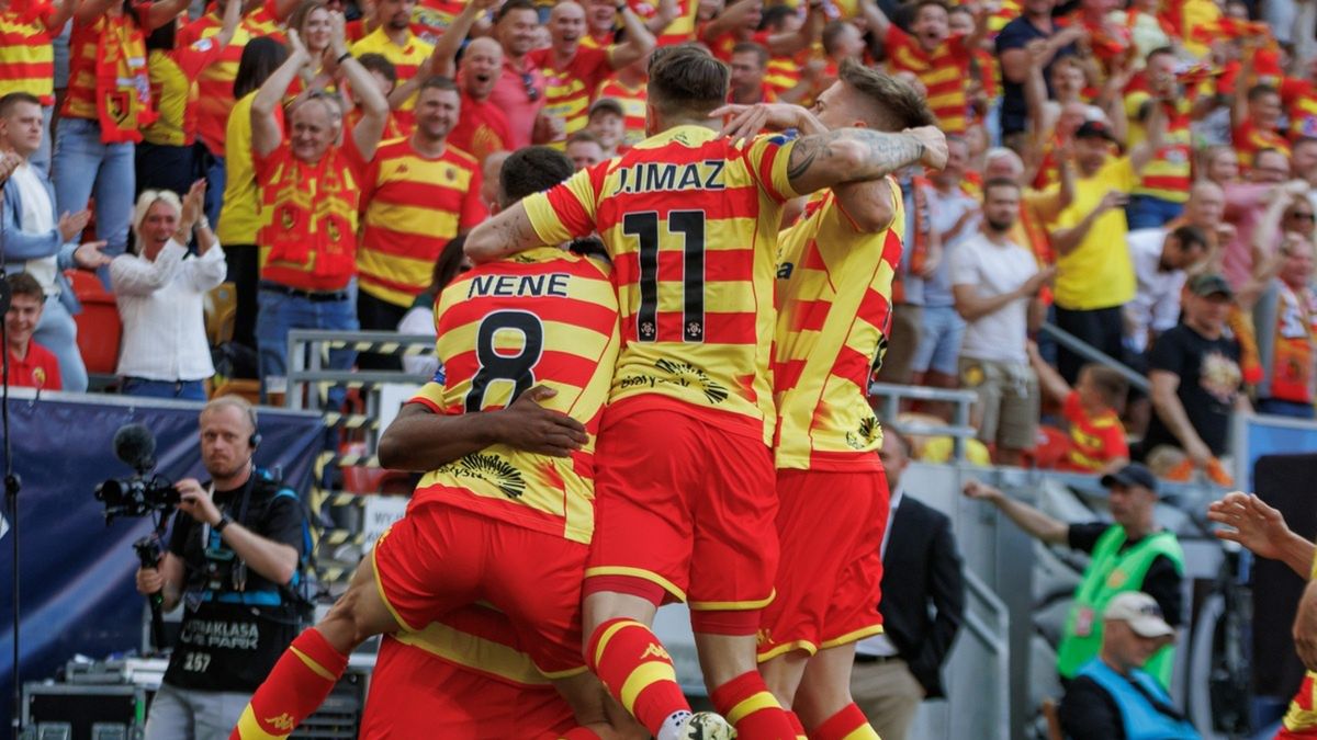 Piłkarze Jagiellonii zostali w 2024 roku mistrzami Polski