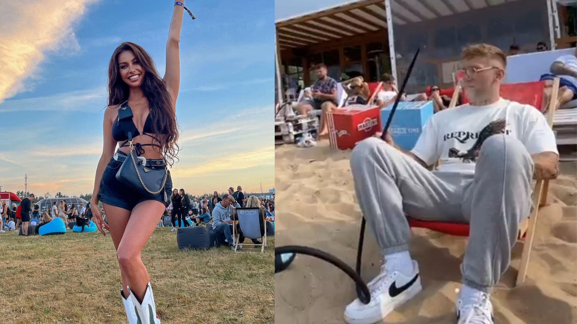 Magdalena Karwacka i Igor Łubkowski