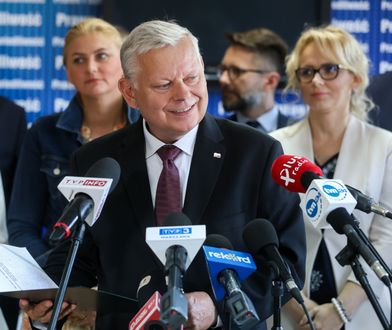 Rajd Suskiego. Zjechał na buspas, by ominąć korek