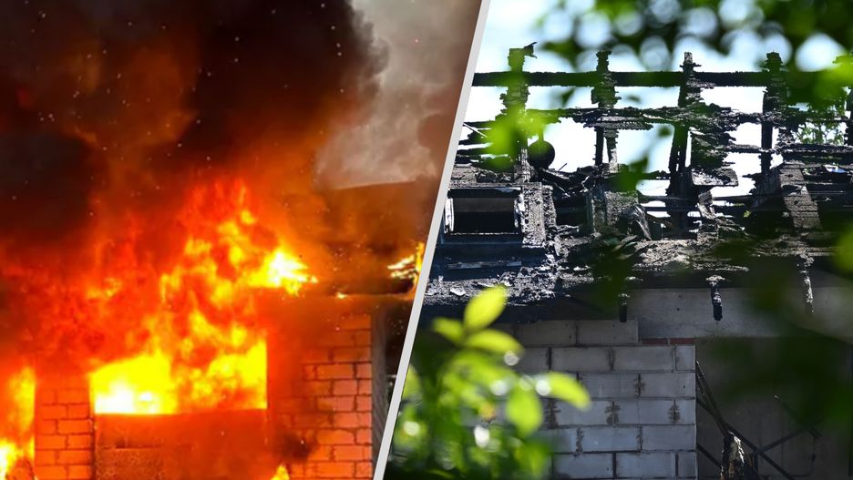 W potężnym pożarze domu zginęła 6-letnia Amelka i jej mama