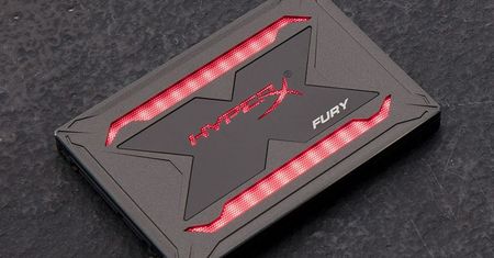 HyperX Fury RGB SSD - dyski SSD z... podświetleniem RGB LED