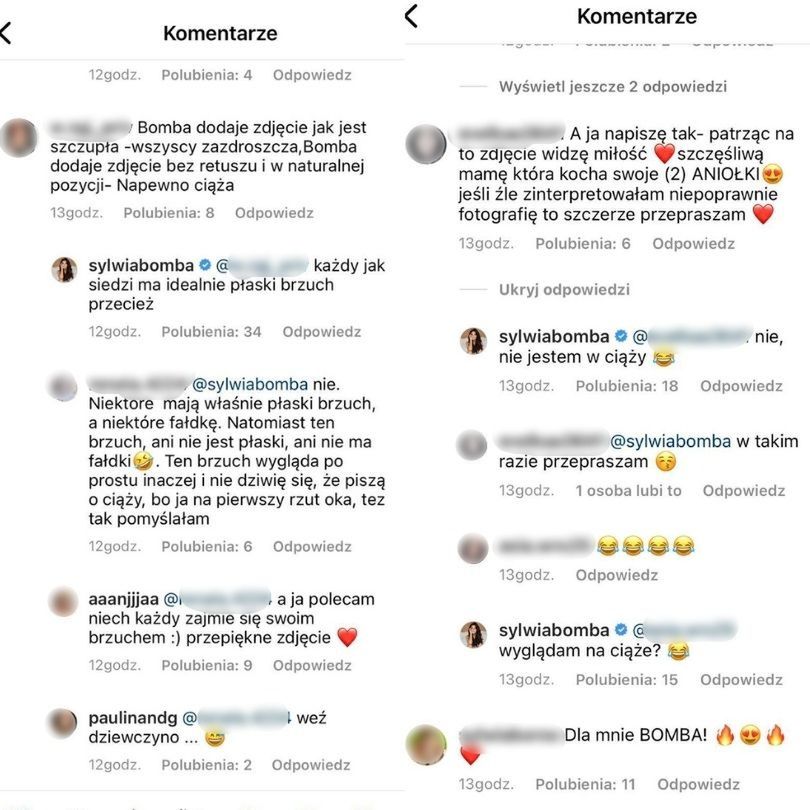 Sylwia Bomba odpowiada na pytania o drugą ciążę