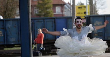 Marcin Dorociński jako... baletnica! (FOTO)