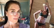 Brooke Shields chwali się ciałem w bikini, żeby udowodnić, że "kobieta NIE KOŃCZY SIĘ po 50-tce" (FOTO)