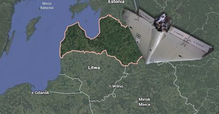 Dron z Rosji wtargnął do sąsiada. Łotwa bada incydent